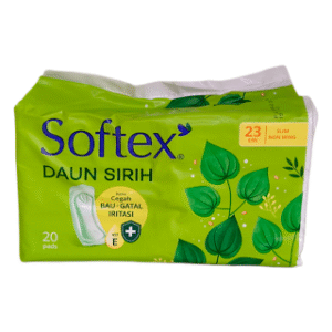 Softex Daun Sirih Pembalut wing Non Wing 23 cm isi 20s 8s pads