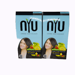 Nyu  Pewarna Rambut  Natural Black  Brown Burgundy cat rambut