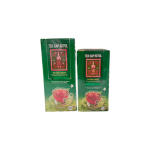 Cap Botol Teh Celup  Hijau Melati Box 25 bag 15 bag