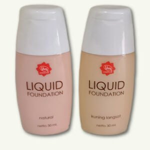 Viva Ultra Liquid Foundation Natural Finish 30ml untuk Kulit Normal