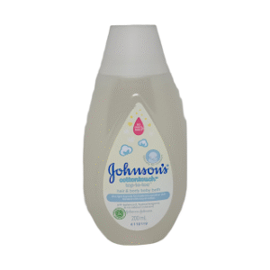Johnson"s Cotton Touch Top-to-Toe Hair & Body Baby Bath  sabun bayi