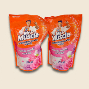 Mr.Muscle Axi Triguna Pembersih Lantai Anti Bakteri Lemon Laveder Floral Apple 720ml