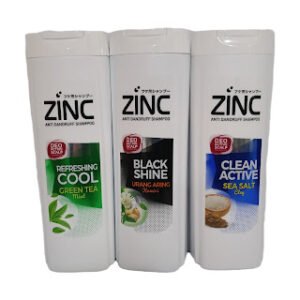 Zinc Shampoo 170 ml - cool black clean active grren tea