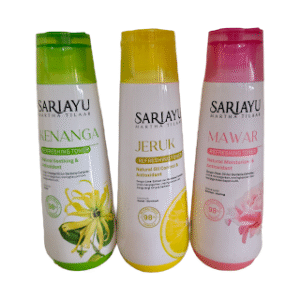 Sariayu Kenanga Mawar Jeruk Toner Wajah Refining 150 ml - Pelembab & Pencerah Kulit