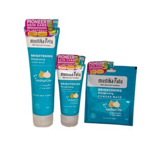 Mustika Ratu Masker Brightening Bengkoang powder 125 gr 60 gr 15 gr
